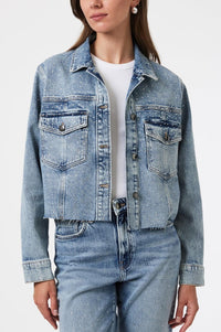 Mavi - Thalia Shiny Mid Denim Jacket