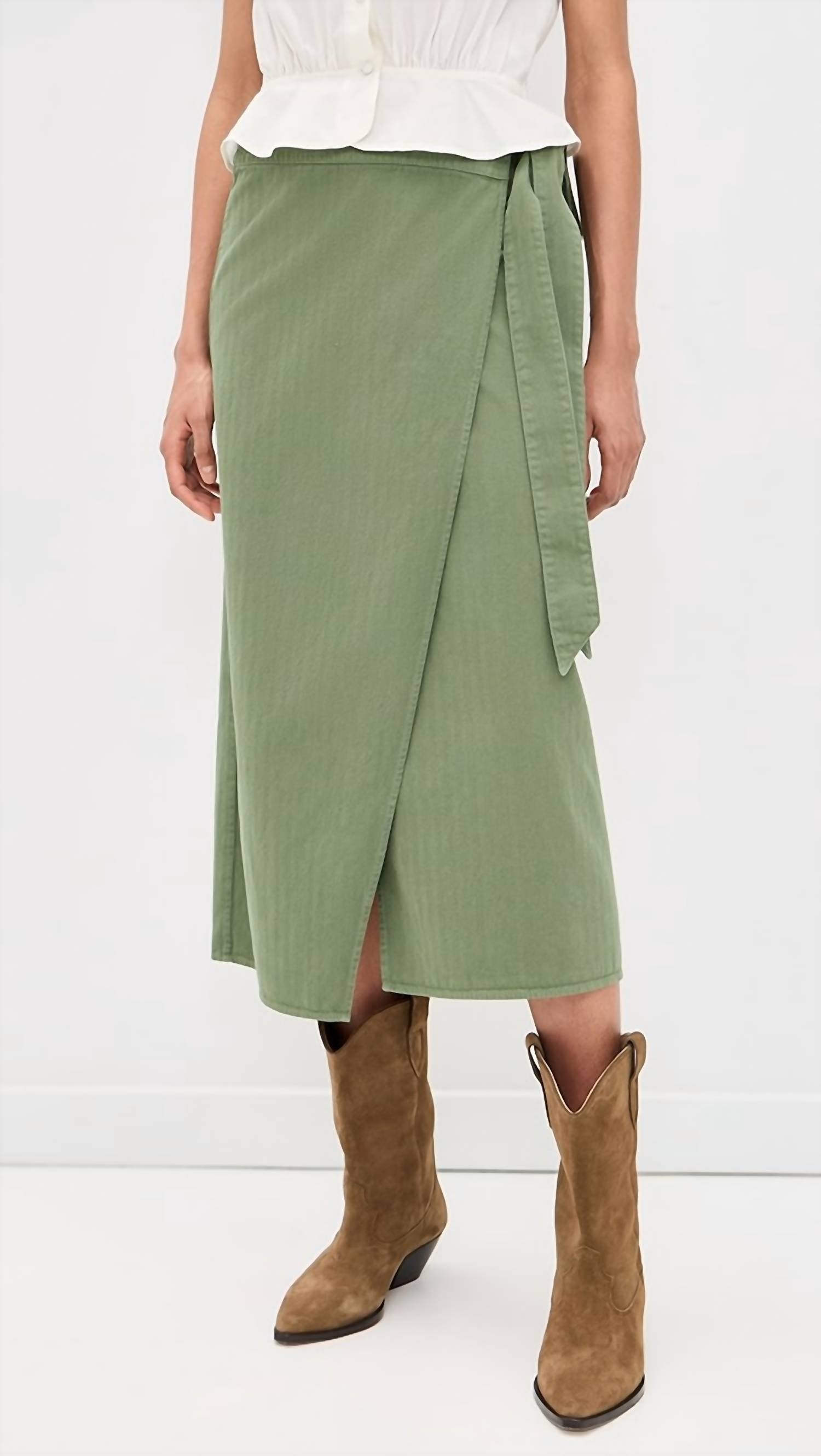 The Great. - Wrap Skirt