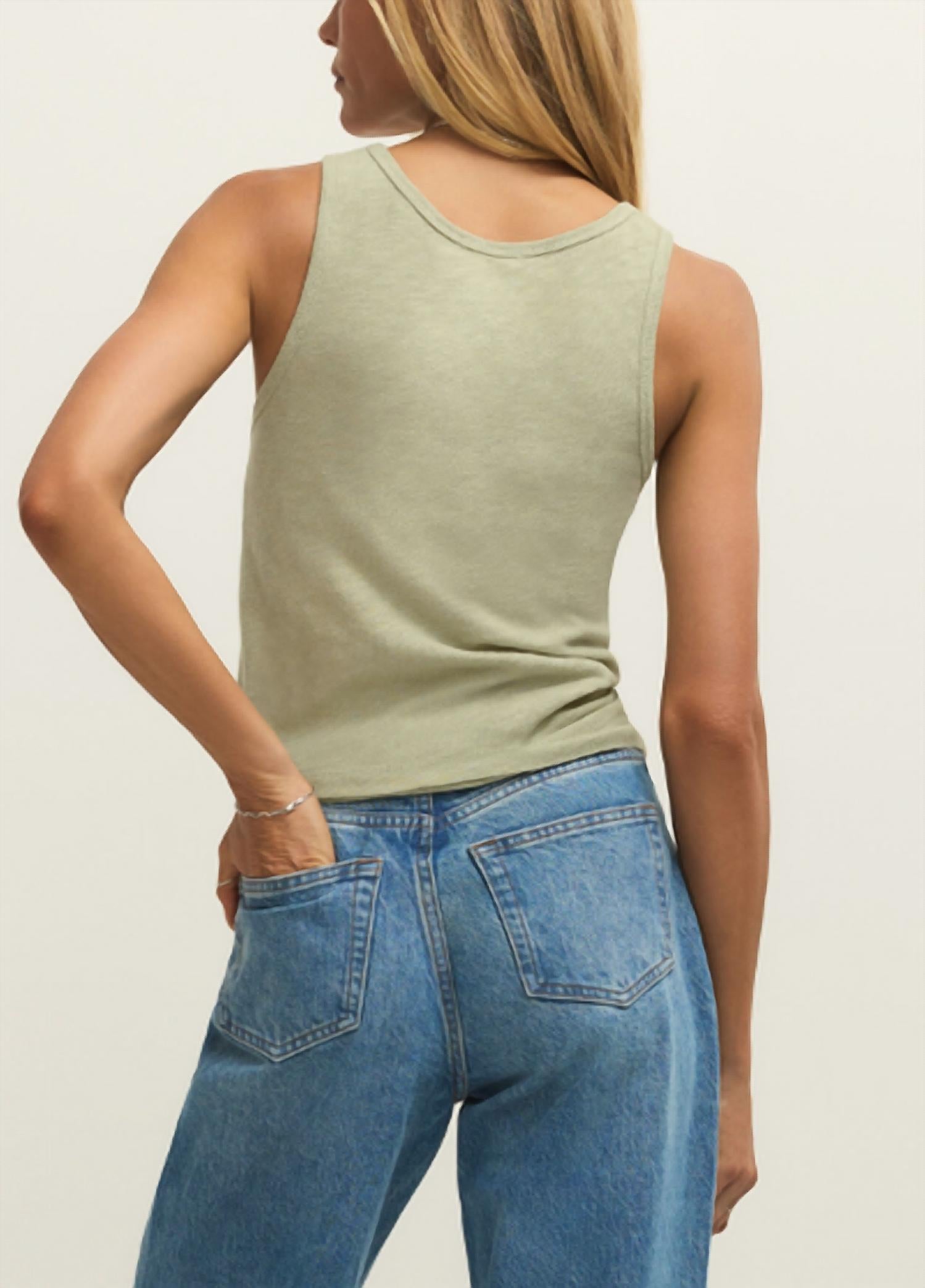 Z Supply - Women's Classic Slub Scoop Tank Top
