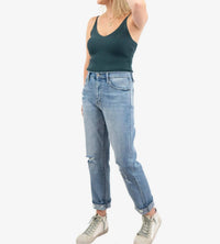 Kancan - Women's High Rise Mom Jeans