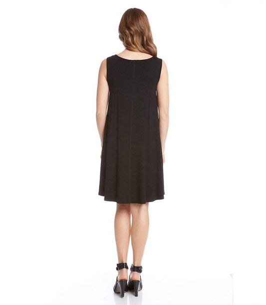 Karen Kane - Sleeveless Maggie Trapeze Mini Dress