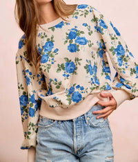 Bibi - Rose Crew Sweatshirt