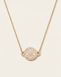 Georgina Jewelry - Women's Signature Flower Mother Pearl Necklace