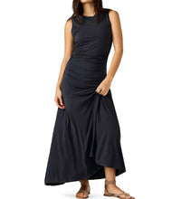 STEVE MADDEN Jace Maxi Dress in faded black - women's dress