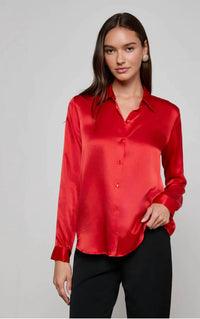 L'Agence - Tyler Long Sleeve Blouse