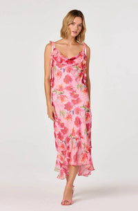 Astr - Nissa Flowy Midi Dress