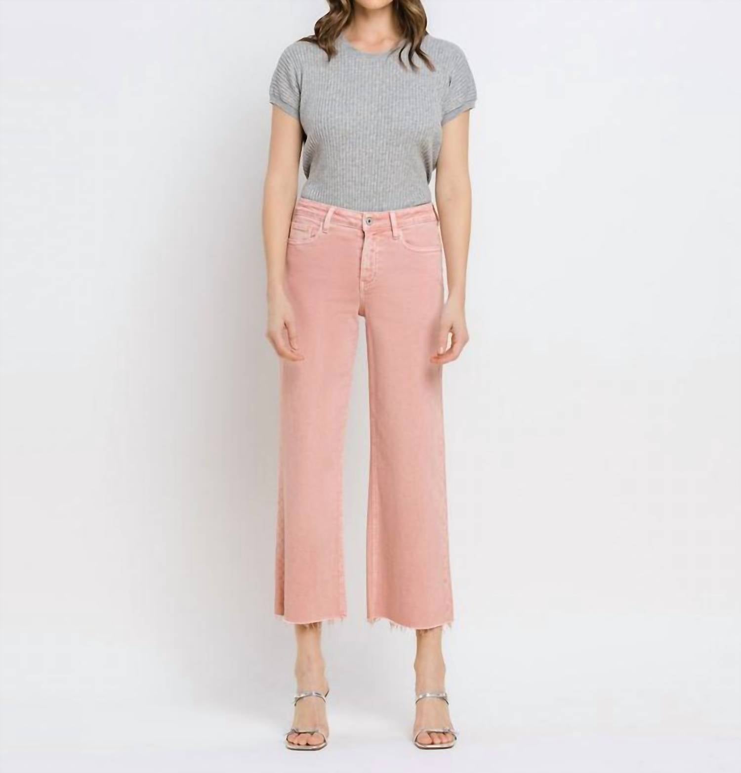 Vervet By Flying Monkey - Olivia Jeans Pink