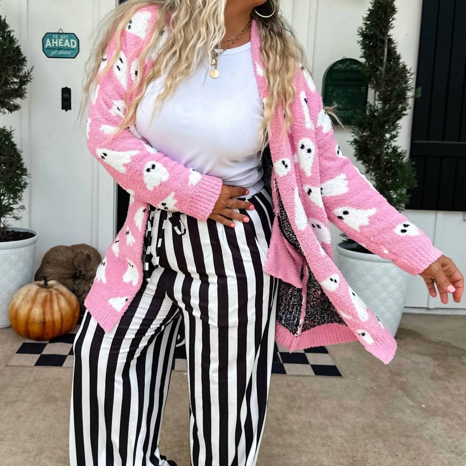 Blakely - The Cozy Cloud Halloween Super Soft Fall Cardigan