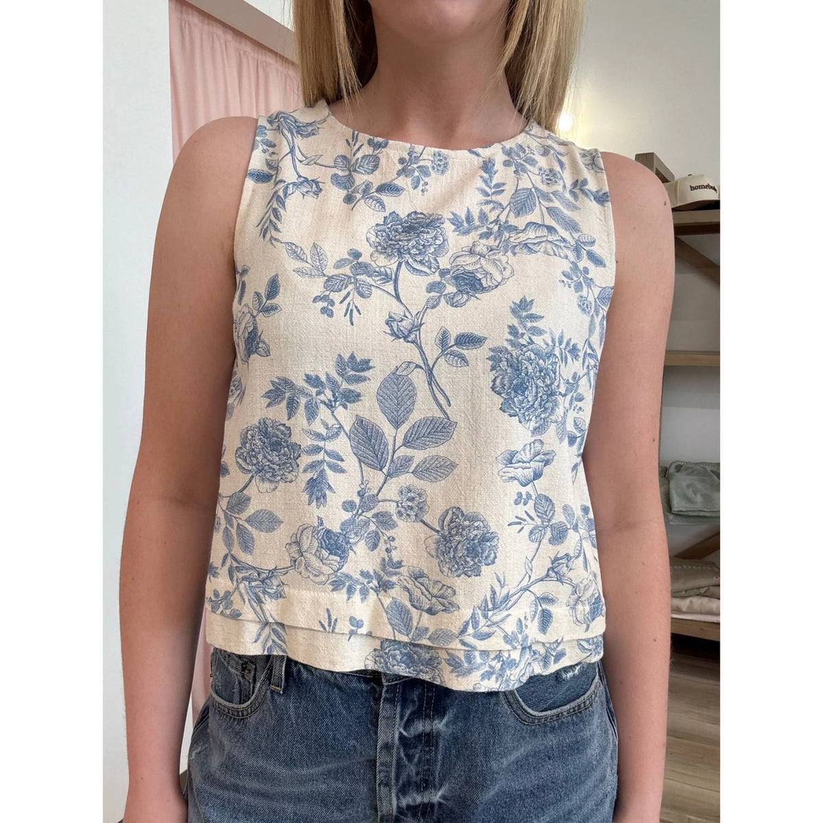Allie Rose - Hydrangea Lane Tank Top
