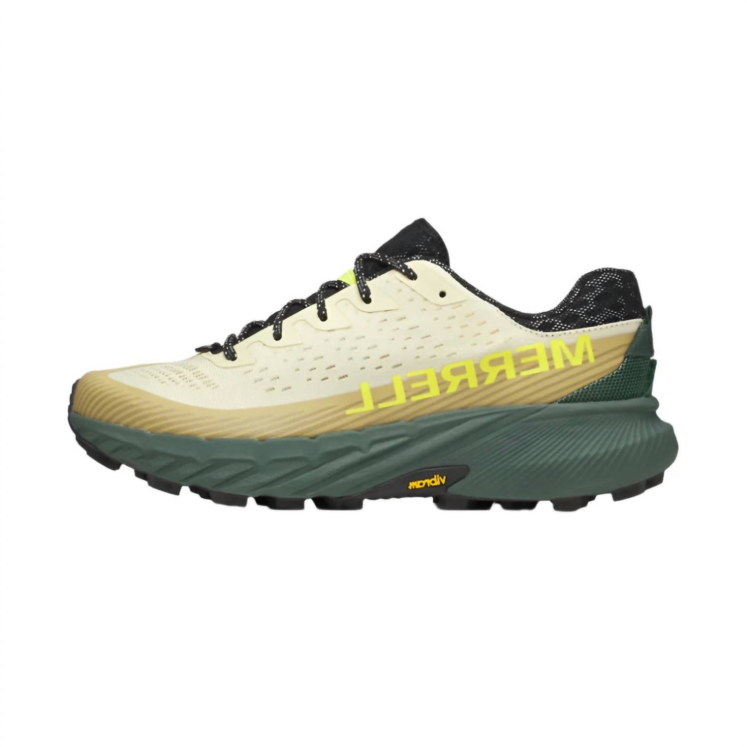 MERRELL Men's Agility Peak 5 Sneakers in bleach - men's sneaker - detail view