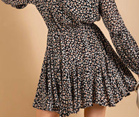 Kori - Knee Length Chiffon Dress