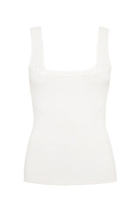 Aje. - Tazia Crocheted Tank