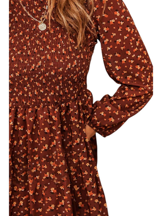 Trendsi - Roots Ditsy Floral Dress