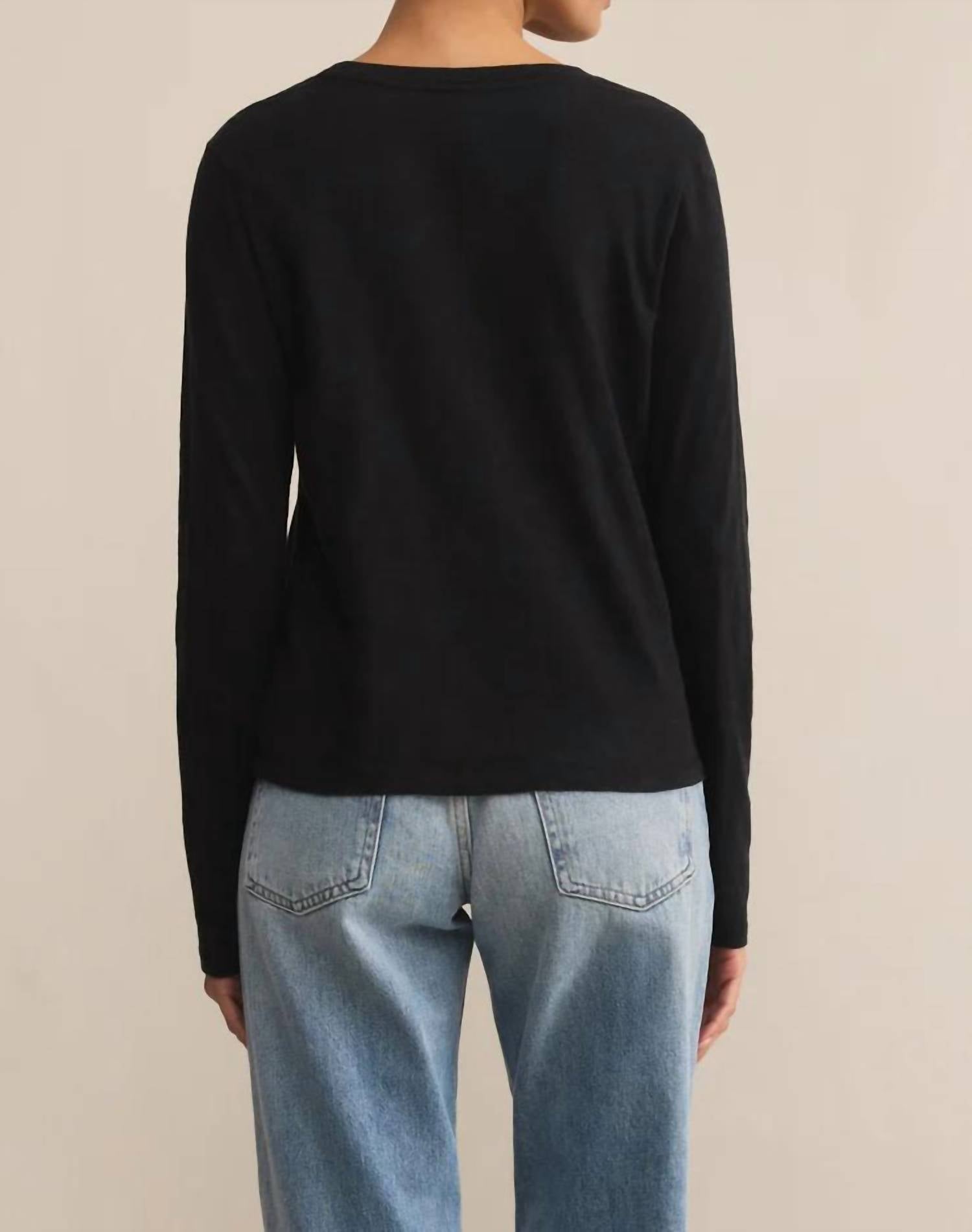 Z Supply - Modern Slub Long Sleeve Top