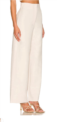 BARDOT Anna High Waist Pant in white - women's pants - alternate view