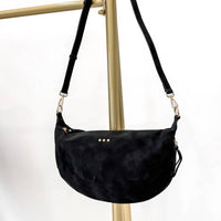 Pretty Simple - Women's Netty Nubuck Crossbody Bag