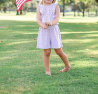 lila + hayes Lola Romper in star spangled - kids' item