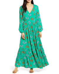 Lost + Wander - Get Lucky Long Sleeve Maxi Dress