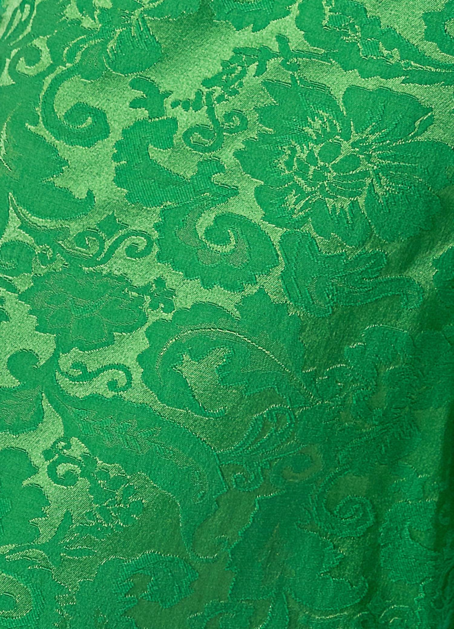 MAAJI Brocade Kimchi Pants in green - women's pants - view 5