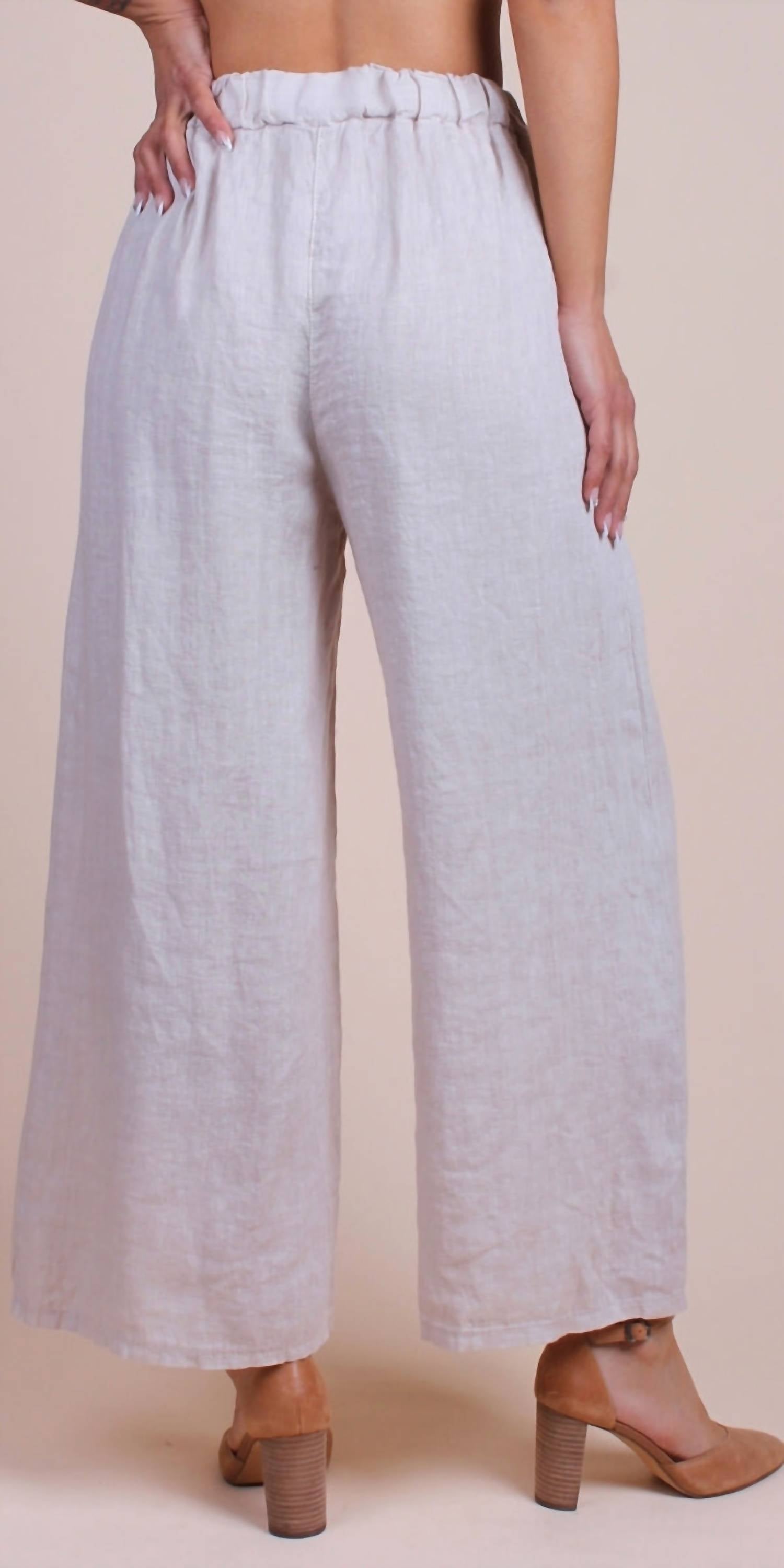 Gigi Moda - Primavera Linen Pant