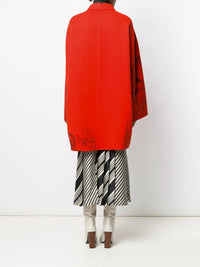 Valentino - Lovers Print Oversized Coat