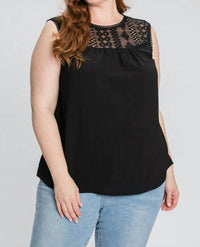 Hailey & Co - Sleeveless Laced Top