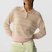 Guest In Residence - Collegiate Stripe Polo