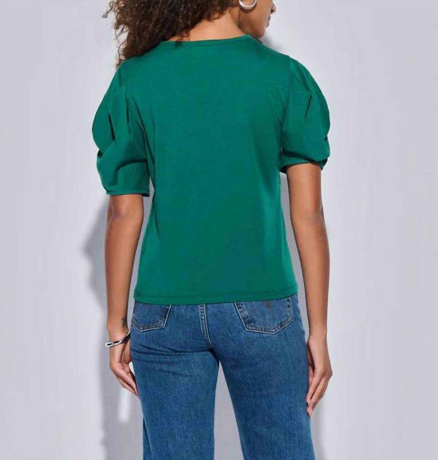 Nation Ltd - Alicia Puff Sleeve Top