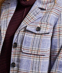Tribal - Plaid Shirt Jacket