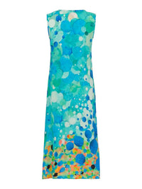 Dolcezza - Big Angel Fish Mosaic Midi Dress