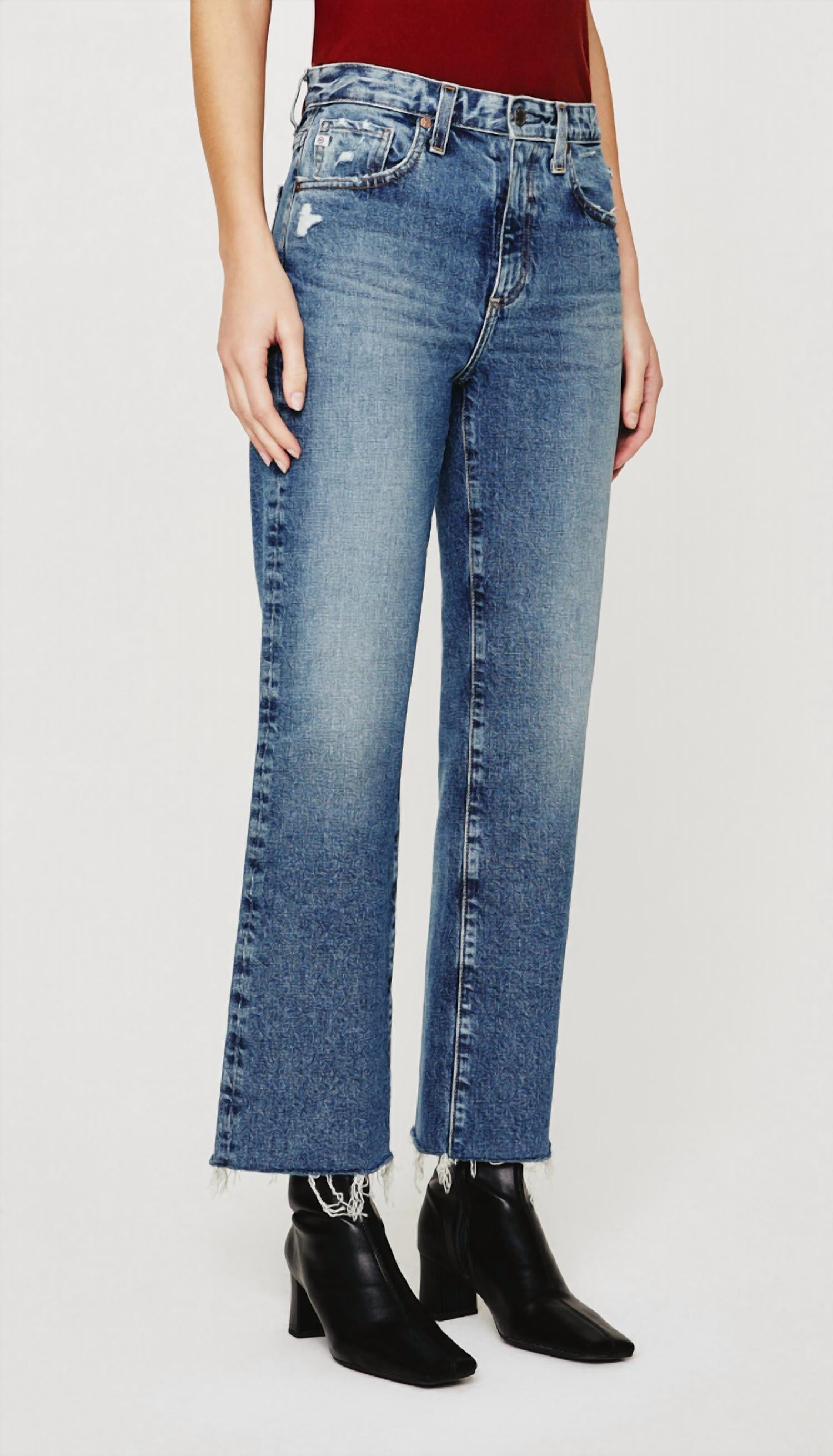 Ag Jeans - Kinsley High Rise Crop Boot Jeans