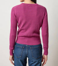 Lilla P - Multi Stitch Pullover Sweater Top