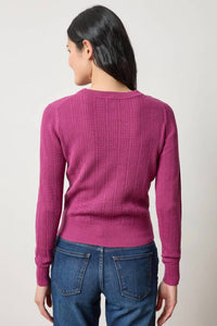Lilla P - Multi Stitch Pullover Sweater Top