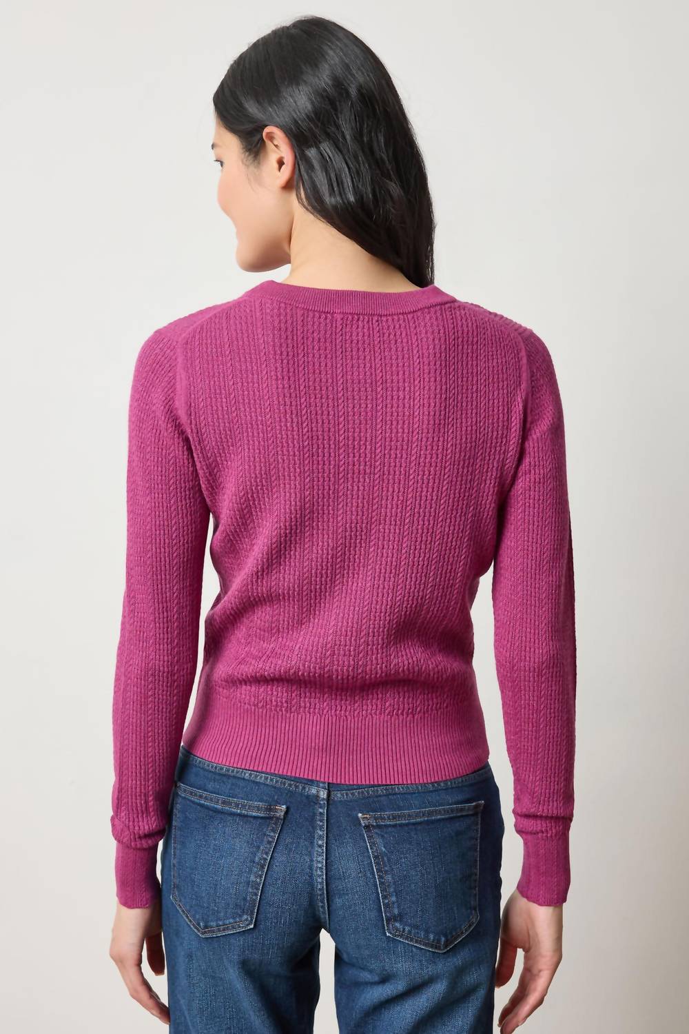 Lilla P - Multi Stitch Pullover Sweater