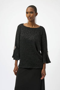 Joseph Ribkoff - Embellished Relaxed Fit Pullover Top