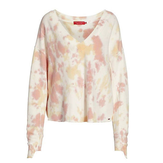 Women's Pastel Aries Tie-Dye Sweatshirt