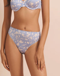 EVARAE Women's Iza Bikini Bottom in vista fleur - women's swimwear