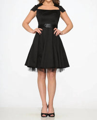 Orchid Bloom - Midi Swing Dress