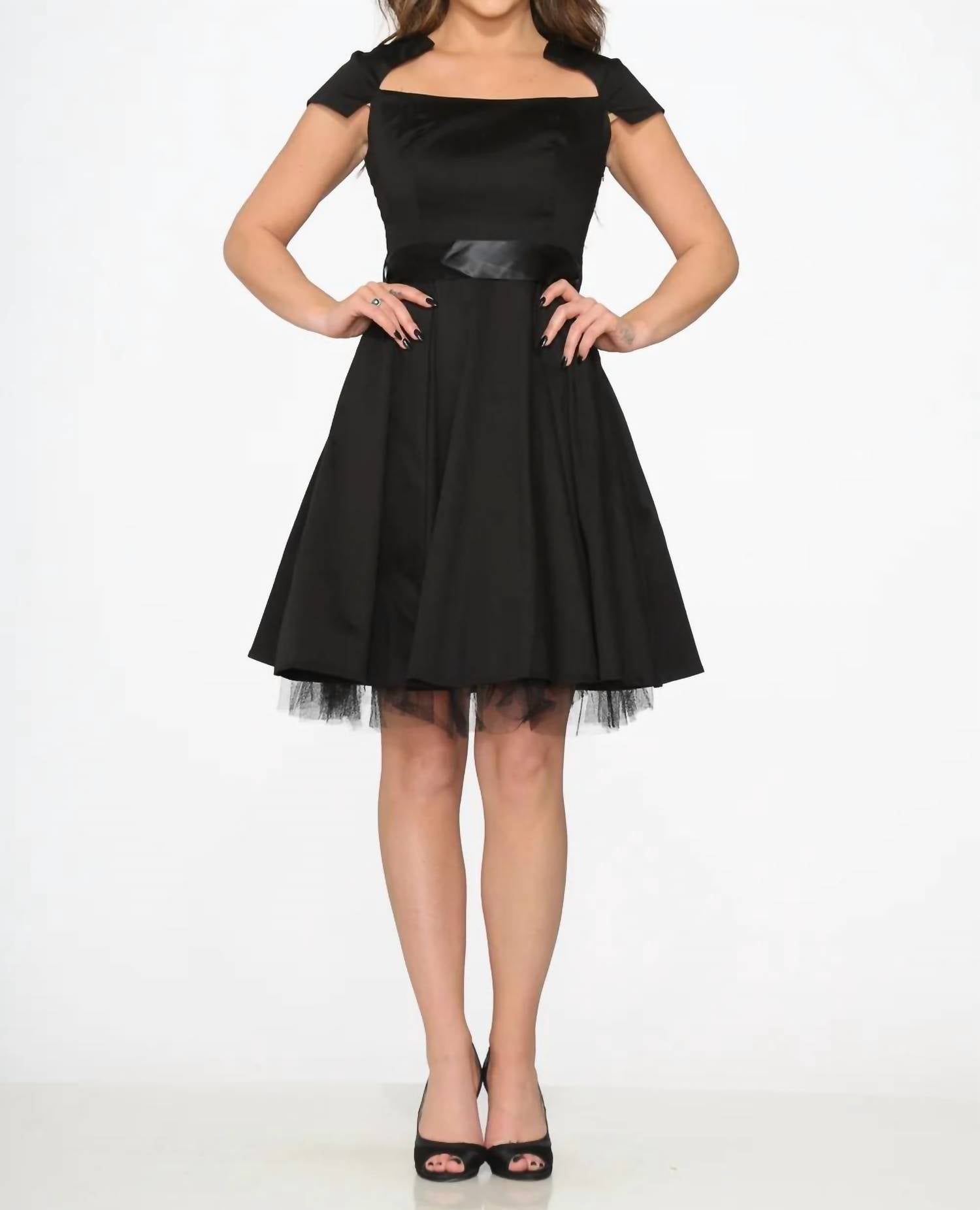 Orchid Bloom - Midi Swing Dress