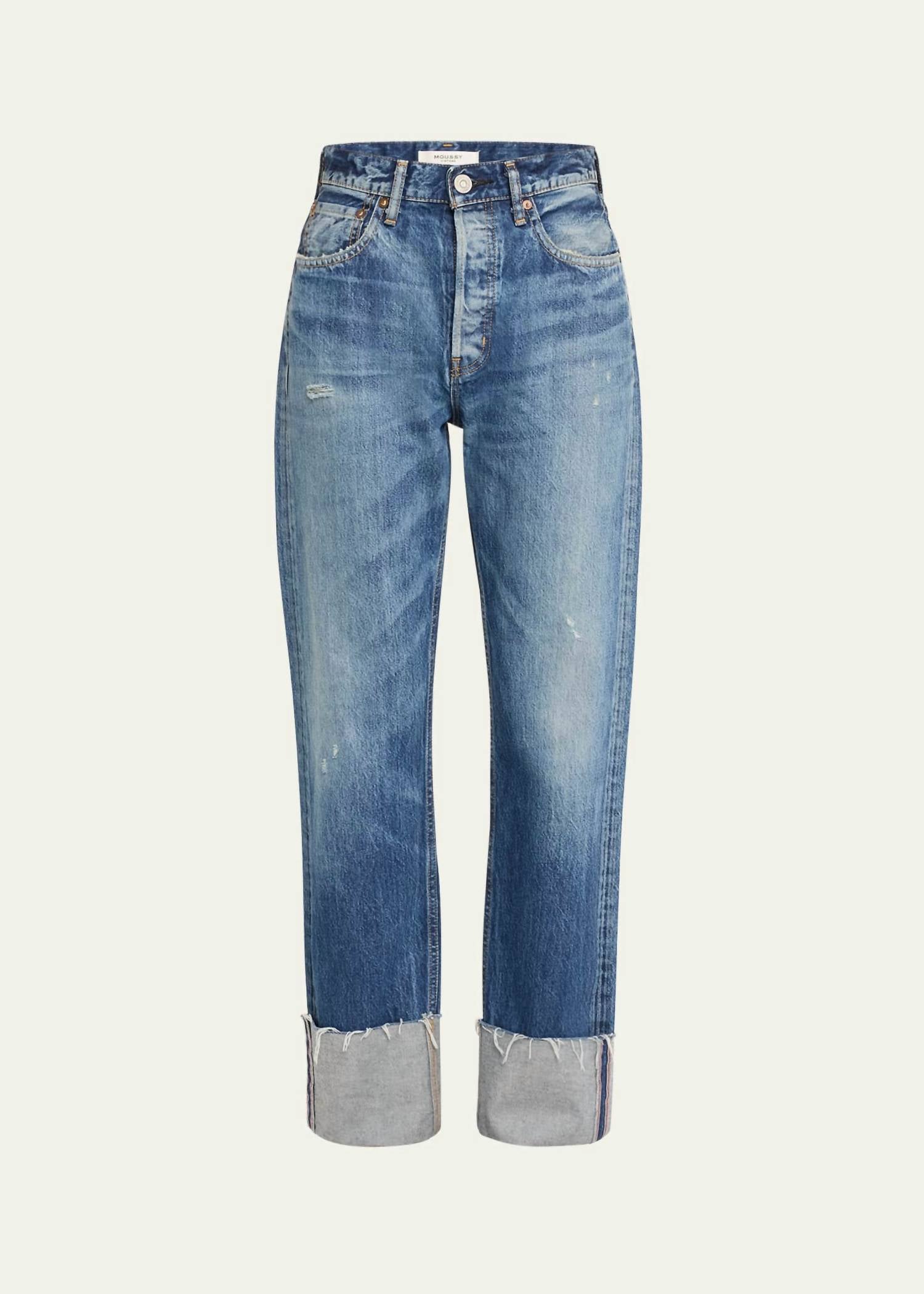 Moussy - Vintage Bardmoor Wide Straight Jeans