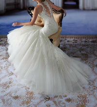 Karelina Sposa - Mermaid Sheer Wedding Dress