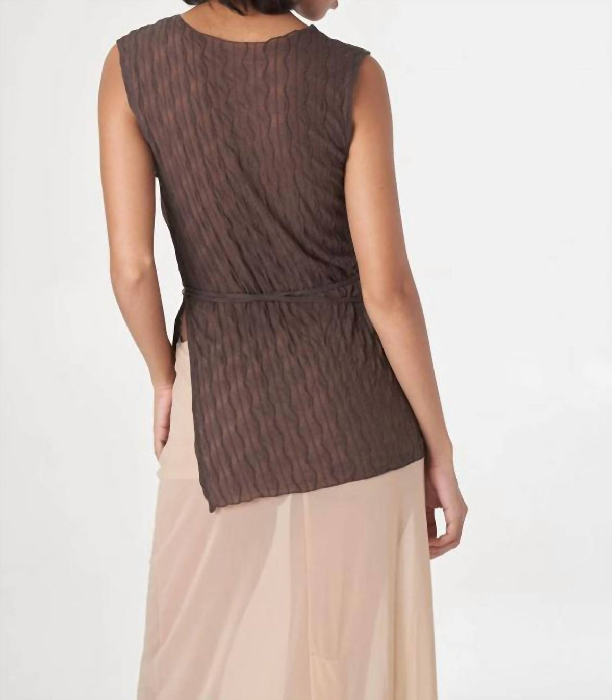 Find Me Now - Women's Second Skin Ruched Ross Tunic Top