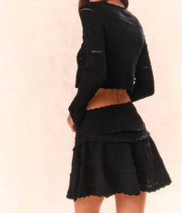 Loveshackfancy - Colella Knit Mini Skirt