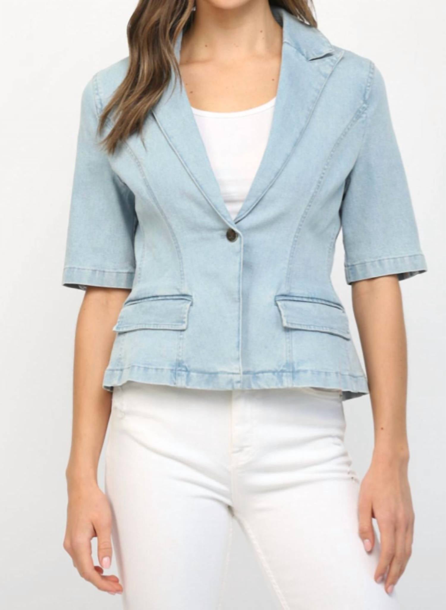 Fate - Short Sleeve Blazer