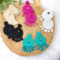 Jess Lea - Women's Beaded Drop Earrings