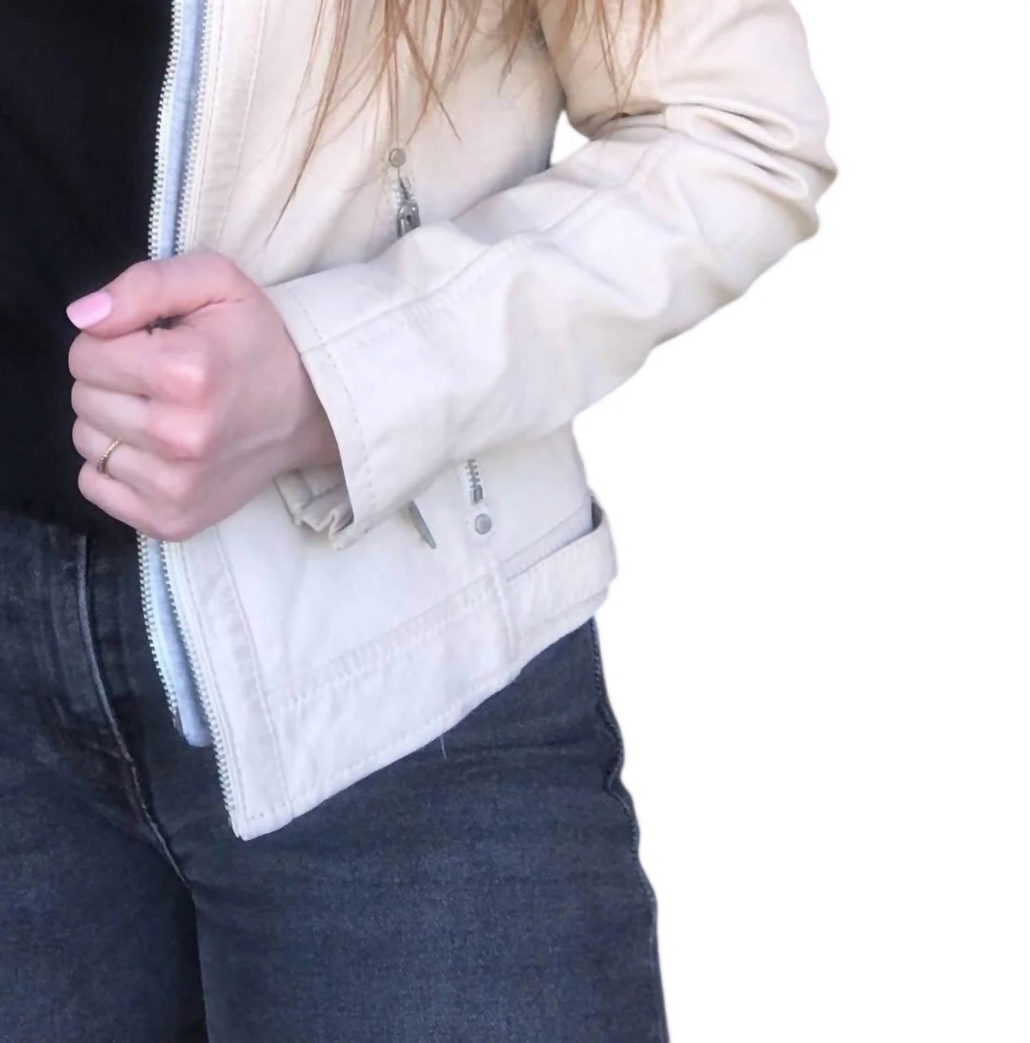 Mauritius - Angy Rf Leather Jacket