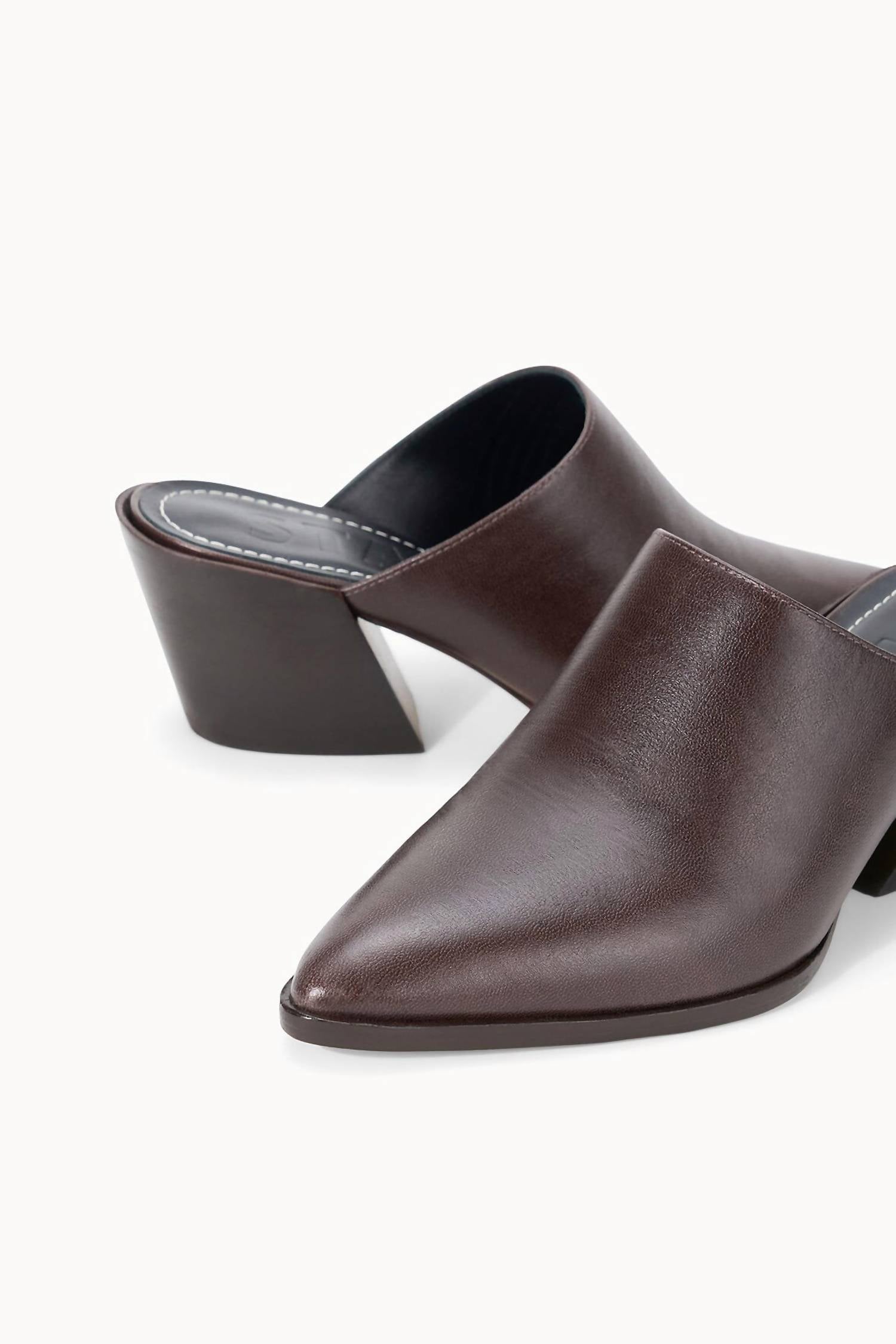 STAUD Women's Austen Mule Shoe in espresso - women's shoe - view 4