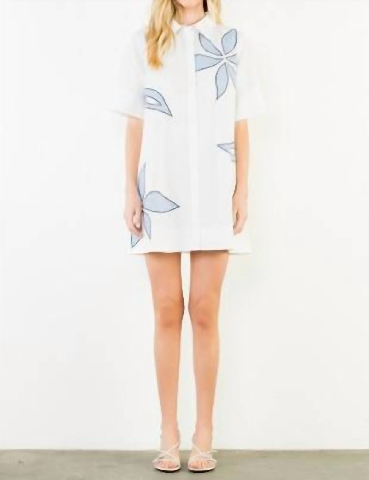 Thml - Women's Floral Embroidery Dress