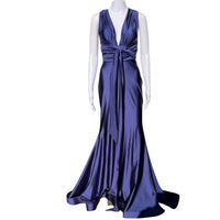 Jessica Angel - Women's Cross Back Maxi Gown