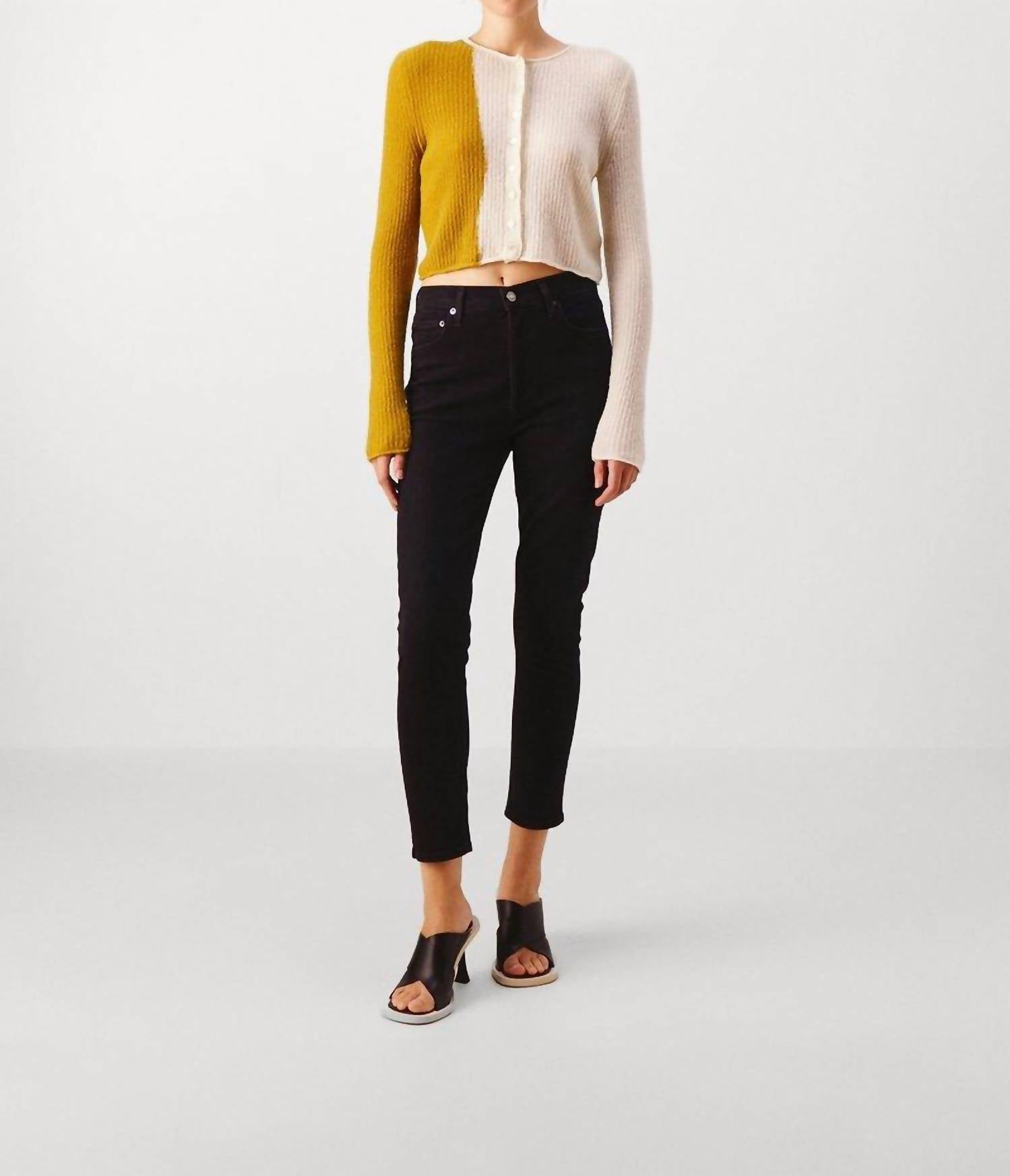 Agolde - Nico Slim-fit High-waisted Jeans